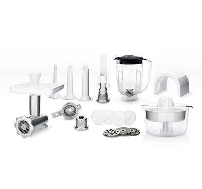 Ankarsrum Küchenmaschine Allrounderset mit Deluxe Zubehörset